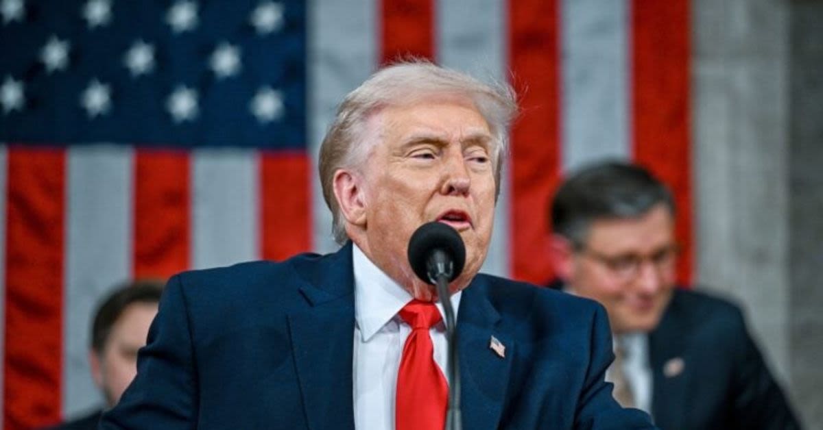 Watch: Multiple Dems Doze Off During Trump's Fiery SpeechBut Only One Woke Up And Started Picking His Teeth