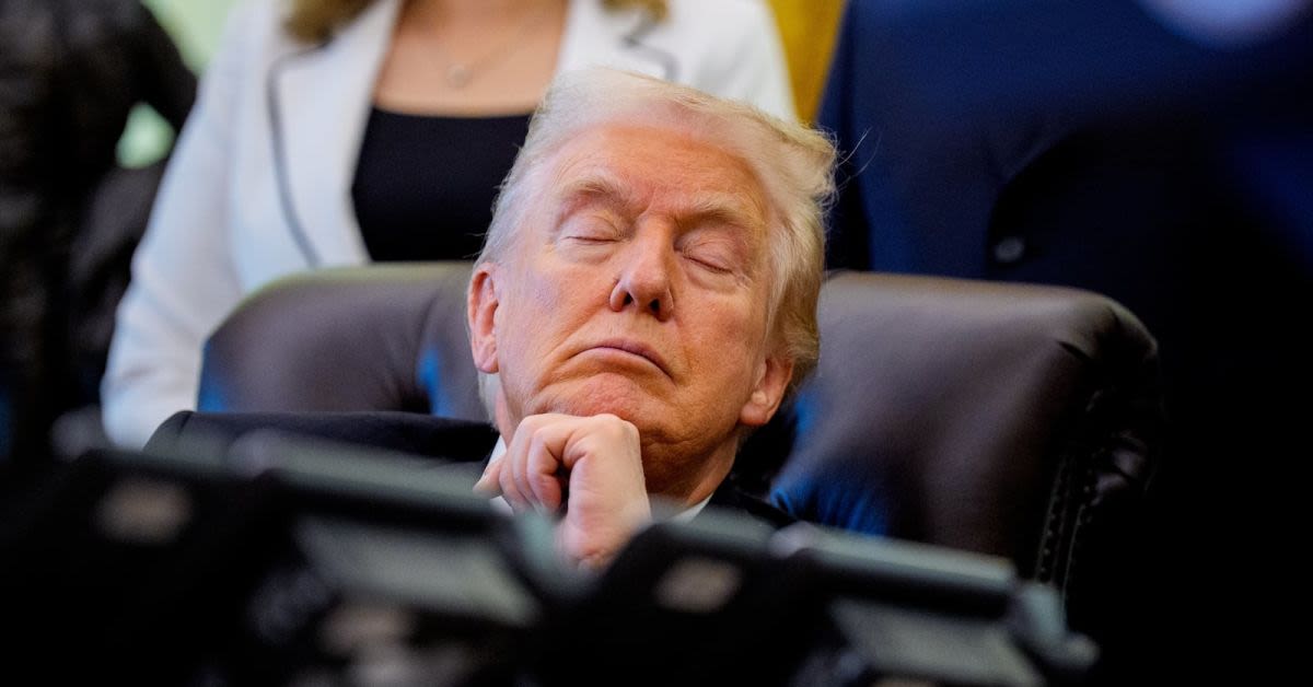 The Truth And Nothing But...Trump Admits To 'Dozing Off' During Cabinet Meetings