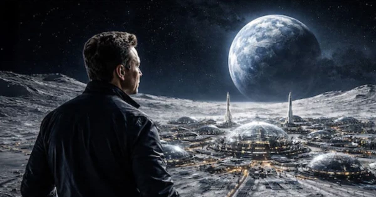 Forget Mars! Musk Says A Self-Growing Moon City Comes FirstAnd Here's His Timeline!