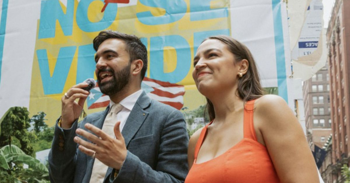 AOC Erupts In Heated Outburst During Mamdani RallyWatch!