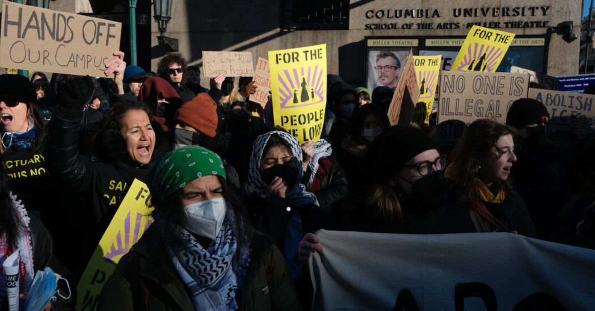 Here We Go AGAIN! Columbia Chaos Erupts As Anti-ICE Protest Turns Into Street Blockade