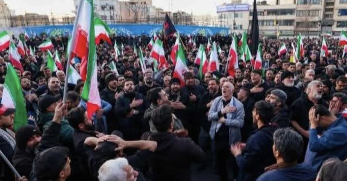 Tehran Stages Massive '40 Day' Mourning For Slain DictatorBut His Successor Son Is Nowhere To Be Seen