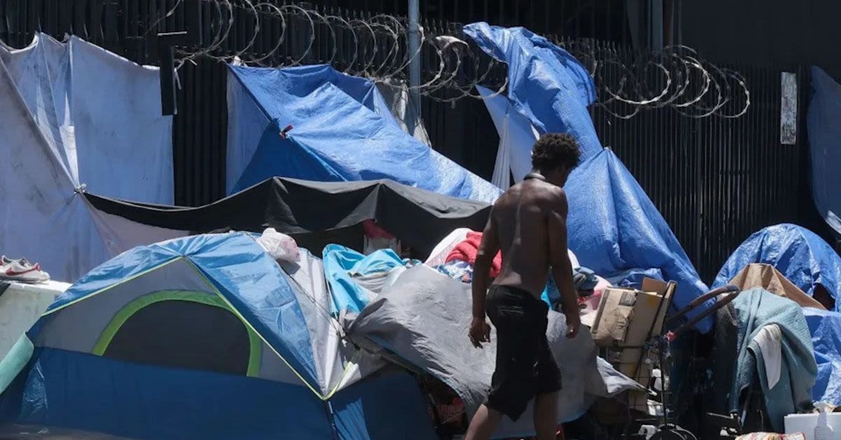 Los Angeles Pot Company Blasted After Plastering Skid Row With Branded Homeless Tents