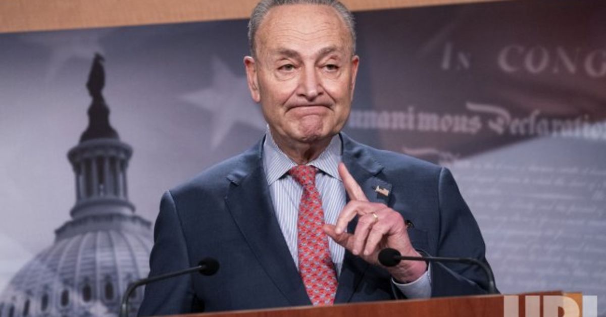 Schumer Melts Down Over SAVE America Act, Warns ICE Will Purge Tens Of Billions From Voter Rolls
