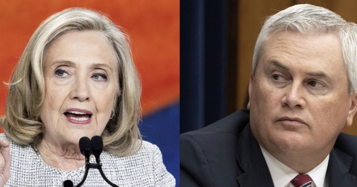 Hillary Clinton Dares James Comer To Put Epstein Deposition On Live TV