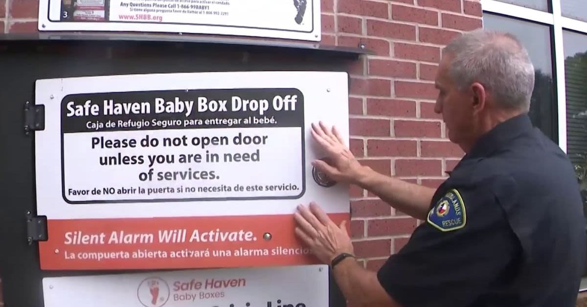 Texas Fire Station's Safe Haven Box Saves Newborn In Crisis Surrender