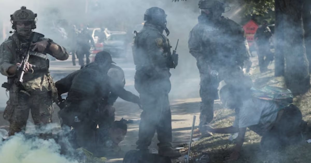 Border Patrol Under Assault By Chicago Rioters During Most Violent Days Of Operation Midway Blitz