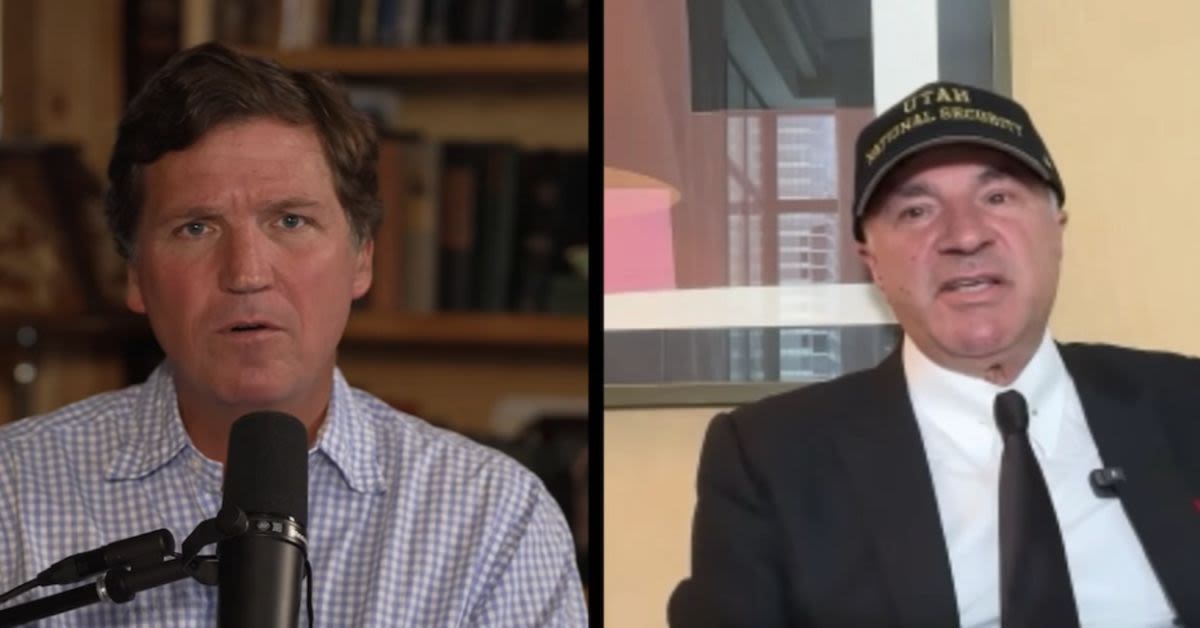 Kevin OLeary Defends Massive AI Data Center Tax Breaks, Tucker Carlson Calls It Corporate Welfare