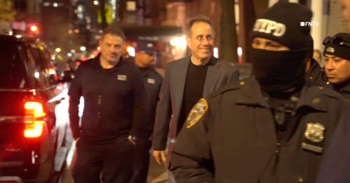 WATCH: Jerry Seinfeld Verbally ATTACKED By Anti-Israel Protesters Outside NY Event 