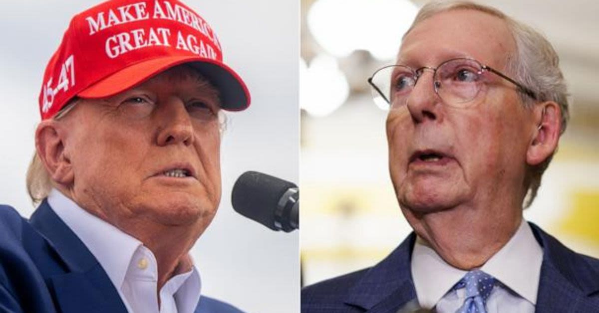 Watch: Trump Explodes In Oval Office, Brands McConnell Angry And Bad Guy Over Iran Clash