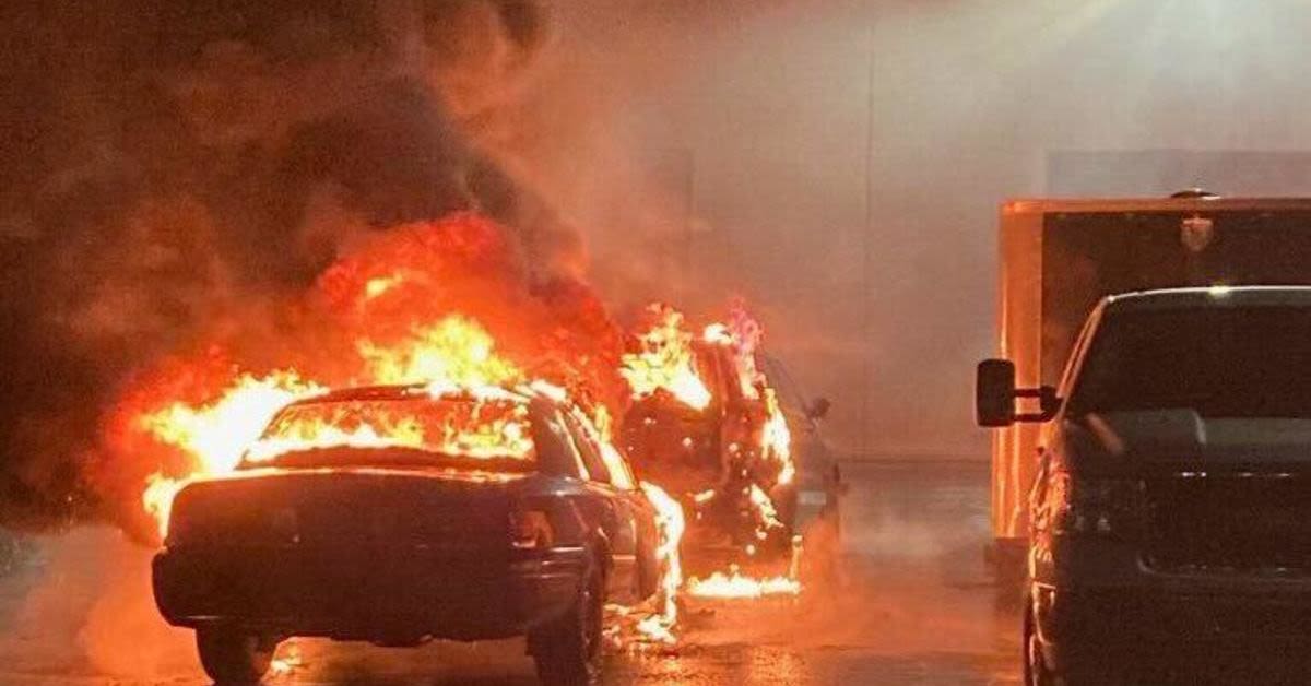 Pro-Palestine Activist Group Claims Responsibility For TORCHING Police Vehicles In Portland
