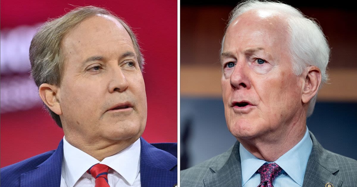 Trump Endorsement In Jeopardy As Ken Paxton Brands John Cornyn The Swamps Favorite Republican