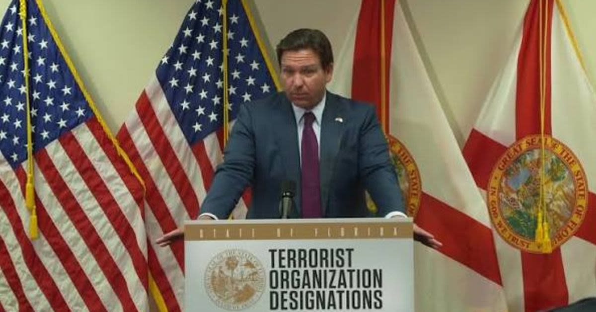 DeSantis Pushes Emergency Terror Designations For CAIR Florida, Antifa, And 90-Plus Foreign Entities
