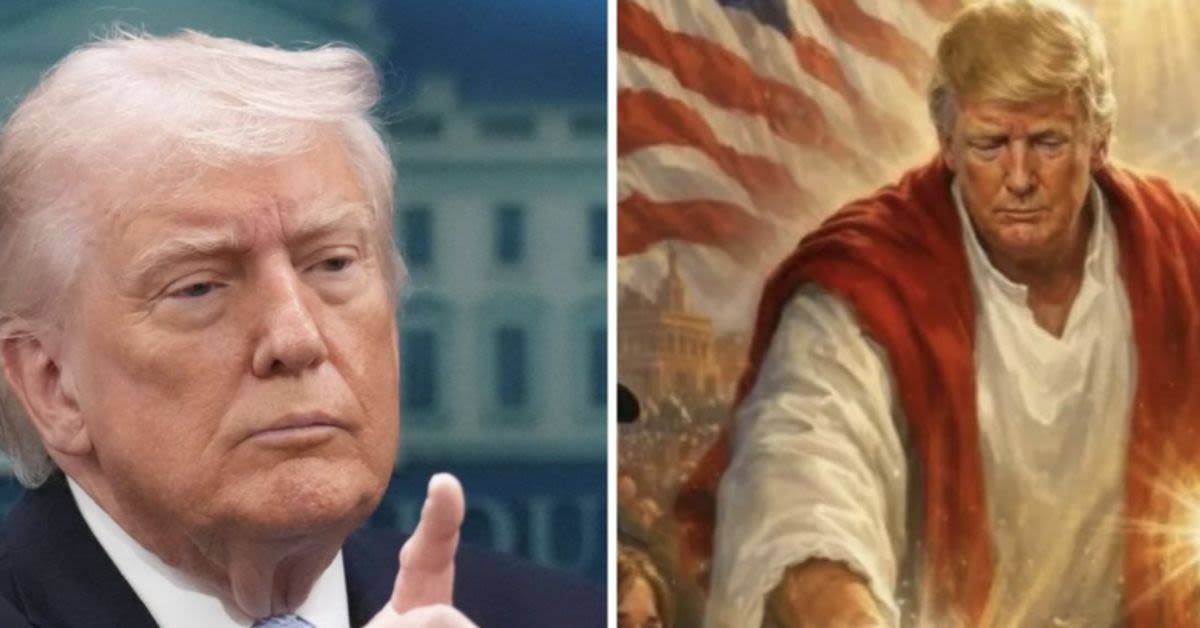 Who Was It That Finally Told Trump To Take Down The Jesus Meme?