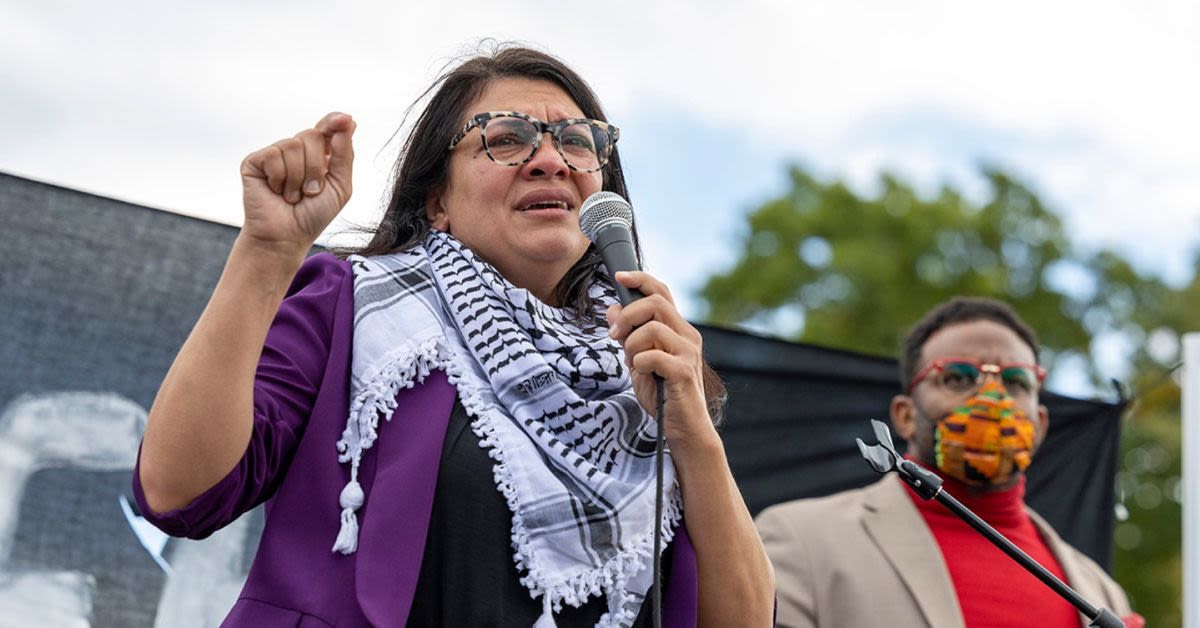 WATCH: Tlaib Fails To Respond To Reporter&#039;s Inquiries About Controversial Term
