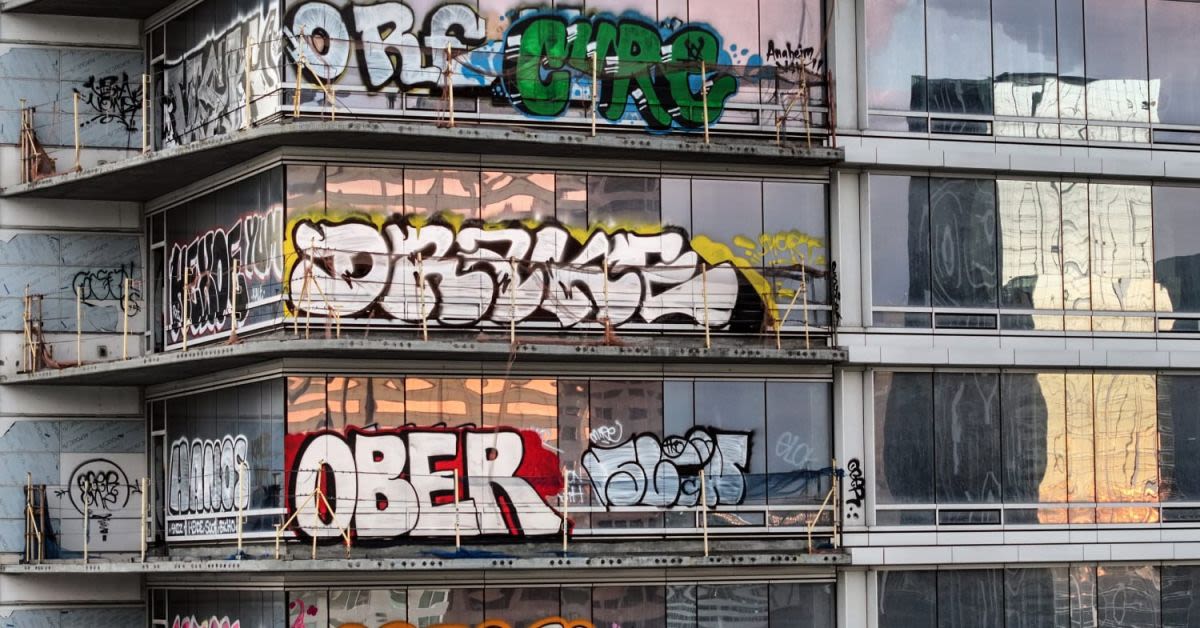 LA's 'Graffiti Towers' Finally Get Scrubbed As Karen Bass Faces The Blowback