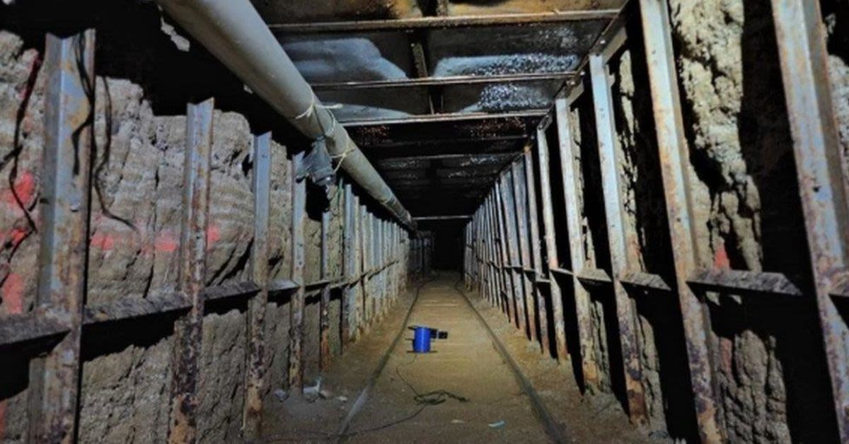Watch: Authorities Expose Elaborate Cross-Border Drug Tunnel Running Between Mexico And The U.S.