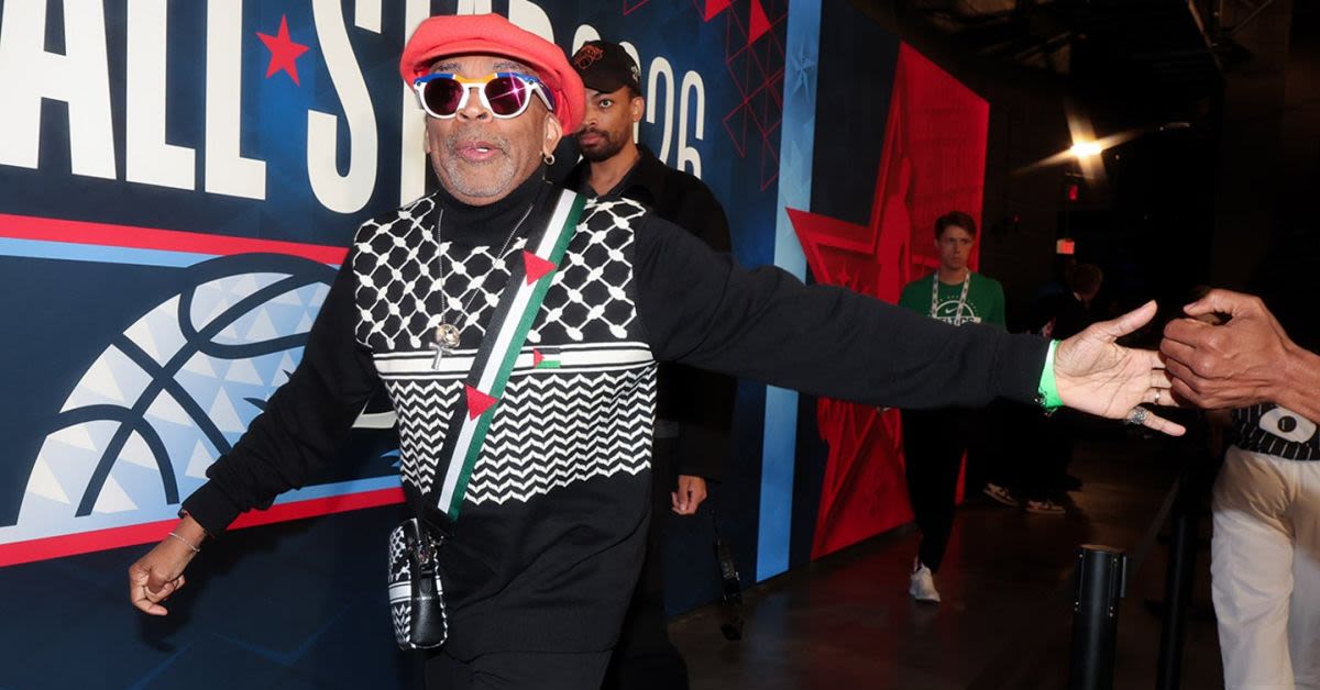 Spike Lees Pro-Palestinian Outfit Hijacks NBA All-Star Spotlight As Israeli Flag Takes Center Court